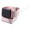 「Apple Watch アップルウォッチ 充電器 スタンド 横置き シリコン製 ピンク AW-DSCHSPN  エレコム 1個」の商品サムネイル画像5枚目