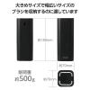 「クリーニングブラシ収納ケース テレビ裏 スタンド VESA穴取付対応 ブラック AVD-TVBRC01BK エレコム 1個」の商品サムネイル画像6枚目