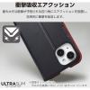 「AQUOS wish4 ケース レザー 手帳型 超軽量 薄型 黒 PM-S241PLFUBK エレコム 1個」の商品サムネイル画像5枚目