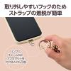 「スマホショルダー ストラップ 43〜76cm 長さ調整可 組みひもタイプ ベージュ P-STSDH2RGBE エレコム 1個」の商品サムネイル画像5枚目