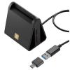 「エアリア スタンド型マルチICカードリーダー SD-MYC02-B 1台」の商品サムネイル画像5枚目