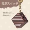 「【防犯用品】アスカ プリンセス防犯ブザー ショコラ 誤作動防止SW付き フランボワーズ GE076PN 1個」の商品サムネイル画像3枚目