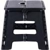 「不二貿易 フォールディングステップスツール H22cm BK 86074 1個」の商品サムネイル画像5枚目