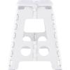 「不二貿易 フォールディングステップスツール H39cm WH 86076 1個」の商品サムネイル画像3枚目