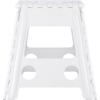 「不二貿易 フォールディングステップスツール H39cm WH 86076 1個」の商品サムネイル画像4枚目
