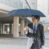 「コジット 折り畳み傘 晴雨兼用 3段 大きめ ネイビー 4969133921834 1本　紫外線、近赤外線99.9%カット」の商品サムネイル画像5枚目