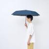 「コジット 折り畳み傘 晴雨兼用 3段 大きめ ネイビー 4969133921834 1本　紫外線、近赤外線99.9%カット」の商品サムネイル画像6枚目