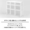 「【引き出し収納】　天馬　フィッツケース マルチ 40ー30Mホワイト/クリア　幅30.0×奥行40.0×高さ30.0cm　1セット（1個×4）」の商品サムネイル画像8枚目