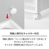 「【引き出し収納】　天馬　フィッツケース マルチ 40ー40Lホワイト/クリア　幅40.0×奥行40.0×高さ40.0cm　1セット（1個×4）」の商品サムネイル画像6枚目