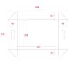 「段ボール用フィルムパッド A4用-100 1セット（1袋（5枚入）×10） HEIKO 002122982」の商品サムネイル画像4枚目