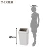 「リス 分類ボックス45Lオープンペール ブラウン GGYA238 1個」の商品サムネイル画像3枚目