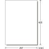 「エーワン 屋外ラベル 光沢フィルムホワイトA3 31044 1袋(5シート入)」の商品サムネイル画像2枚目