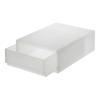 「無印良品 ポリプロピレン 小物収納ケース 中 約幅26×奥行37×高さ12cm 1セット（1個×4） 良品計画」の商品サムネイル画像3枚目