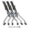 「TOKIO ネスティングチェアー レッド HAS-4C 1箱(4脚入)」の商品サムネイル画像4枚目
