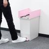 「リス 抗菌 バイオ 棚下で使えるペダルダストボックス45L ニーナピンク GGYA311 1台 オリジナル」の商品サムネイル画像5枚目