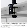 「アスクル マルチワークテーブル 幅700×奥行700mm ホワイト×ホワイト AWT-7070(WH/MWH) 1台 オリジナル」の商品サムネイル画像6枚目