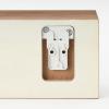 「無印良品 壁に付けられる家具棚 ウォールナット材突板 44cm 1セット（1個×2） 良品計画」の商品サムネイル画像4枚目