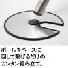 「市場 べルトポールパーティション スタッキング ブラック レッドベルト 2本セット YY-7340BKRE 1セット(4箱:8台入) オリジナル」の商品サムネイル画像5枚目
