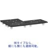 「アスクル 樹脂平台車(連結)耐荷重100kg ナイロンキャス 1台 オリジナル」の商品サムネイル画像2枚目