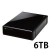 「エレコム HDD （ハードディスク） 外付け 6TB USB3.0 WD Red ブラック ELD-REN060UBK 1台」の商品サムネイル画像1枚目