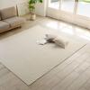 「無印良品 洗いざらしの綿キルティングラグ こたつ下敷兼用 ２０５×２４５ｃｍ ブラウン  良品計画」の商品サムネイル画像4枚目