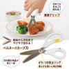「【アウトレット】プラス はさみ フィットカットカーブ ひとくちカット キッチン向けパッケージ ホワイト 35718 1個」の商品サムネイル画像4枚目