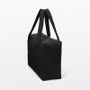 「無印良品 再生ナイロンたためるボストンバッグ 黒 １８Ｌ 約４２×１５×３０ｃｍ 良品計画」の商品サムネイル画像2枚目