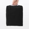 「無印良品 再生ナイロンたためるボストンバッグ 黒 ３２Ｌ 約４９×１９×３５ｃｍ 良品計画」の商品サムネイル画像7枚目