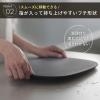 「滑りにくいまな板M ダークグレー K808DGY 1枚 食洗機可 カッティングボード 傷がつきにくい マーナ」の商品サムネイル画像4枚目