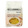 「無印良品 食べるスープ 豚肉とチンゲン菜の胡麻味噌担々スープ 1袋（4食分） 良品計画（イチオシ）」の商品サムネイル画像1枚目
