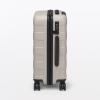 「無印良品 バーを自由に調節できる ハードキャリーケース（３６Ｌ） グレージュ タテ５４×ヨコ３７×マチ２４ｃｍ 良品計画」の商品サムネイル画像2枚目