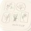 「フラワー抗菌タッパ2P フラワー studio CLIP」の商品サムネイル画像4枚目