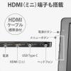 「アイ・オ-・デ-タ 13.3インチ モバイルモニター LCD-CF131XDB-M 1台」の商品サムネイル画像7枚目