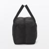 「無印良品 たためる 撥水 旅に便利な ボストンバッグ ３６Ｌ用 黒 タテ２５×ヨコ３６×マチ２３ｃｍ 良品計画」の商品サムネイル画像4枚目