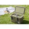 「HUGEL クーラーボックス 20L カーキ 長時間高保冷 ハンドル・ショルダーベルト付き TC-20R 1個 アイリスオーヤマ」の商品サムネイル画像4枚目