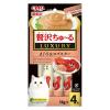 「いなば CIAO チャオ 贅沢ちゅーる 猫 まぐろ＆ロブスター 国産（14g×4本）3袋 ちゅ〜る キャットフード おやつ」の商品サムネイル画像2枚目