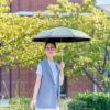 「サンブロックラボ 遮夏クール晴雨兼用傘 3段コンパクト ブルー 1個 日傘 折りたたみ傘 UVカット・遮光率100% コジット」の商品サムネイル画像3枚目