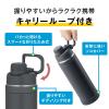 「真空断熱スポーツボトル 750ml ブラック FJU-751 MTBK 1個 食洗機対応 ハンドル付き 水筒 保冷専用 サーモス」の商品サムネイル画像4枚目