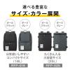 「保冷バックパック 25Ｌ オールブラック RFP-025 ALB 1個 保冷バッグ リュック サーモス」の商品サムネイル画像6枚目