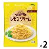 「エスビー まぜるだけのスパゲッティソース イタリアの恵み レモンクリーム 2人前 1セット（2袋） パスタソース」の商品サムネイル画像1枚目