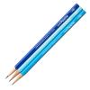「三菱鉛筆(uni) ユニパレット 鉛筆 HB 六角・パステルブルー軸 K5050HB 3ダース」の商品サムネイル画像4枚目