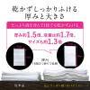 「Ban（バン）さっぱり感PREMIUMシート ノンパウダータイプフレッシュフローラルの香り 2個 ライオン ボディシート 汗拭きシート 汗ふきシート」の商品サムネイル画像6枚目