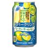 「(数量限定)サントリー 酸化防止剤無添加のおいしいワイン。スパークリング シークヮーサー＆レモン350ｍl 6本」の商品サムネイル画像2枚目