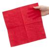 「カラーナプキン 4つ折り 2PLY イタリアンレッド 1袋（50枚入） 溝端紙工印刷 【業務用】  オリジナル」の商品サムネイル画像5枚目