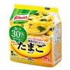 「クノール ふんわりたまごスープ塩分30％カット（5食入） 1袋　卵スープ　減塩　味の素」の商品サムネイル画像1枚目