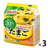 「クノール ふんわりたまごスープ塩分30％カット（5食入） 3袋　卵スープ　減塩　味の素」の商品サムネイル画像1枚目