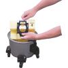 「日立 業務用掃除機 CV-G95KNL 鋼板製ボディ 5.5L ナノチタン消臭 お店パック・布袋フィルター2Way ロングコード15m」の商品サムネイル画像4枚目