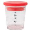 「マイドレッシングカップ お弁当用ドレッシングカップ 25ml レッド 1個 マーナ お弁当箱用 調味料ケース キッチン調理器具」の商品サムネイル画像1枚目