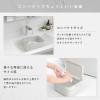 「バケツ フタ付 角型 コンパクト 目盛り付き 容量5L グッドデザイン賞 きれいに暮らす。ホワイト 1個 マーナ」の商品サムネイル画像3枚目