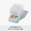 「Like-it（ライクイット） A6ファイルユニット（浅）2段 ホワイト MX-62 ライフモジュール 吉川国工業所」の商品サムネイル画像5枚目